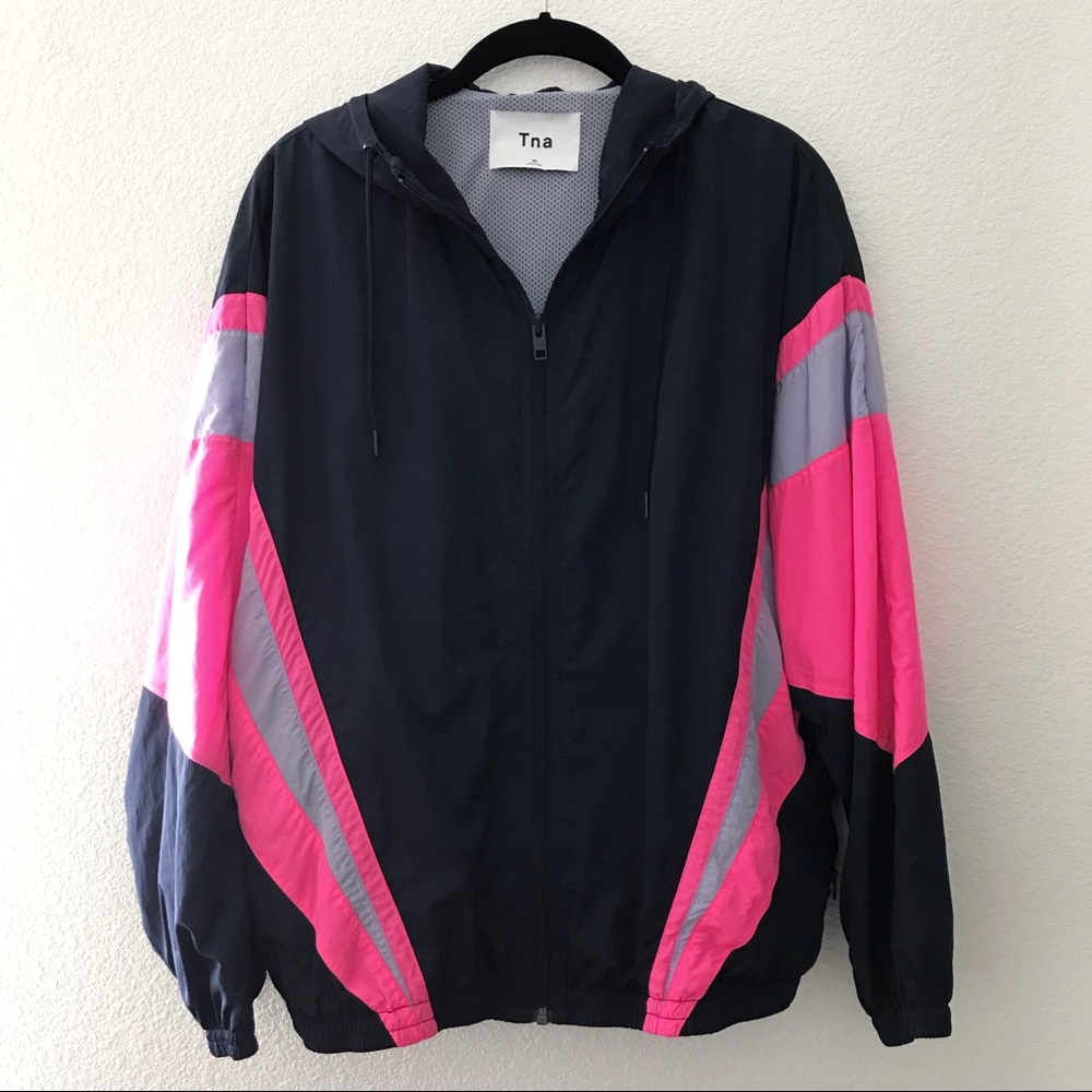 90s TNA Rain Track Jacket Aritzia Vintage Retro